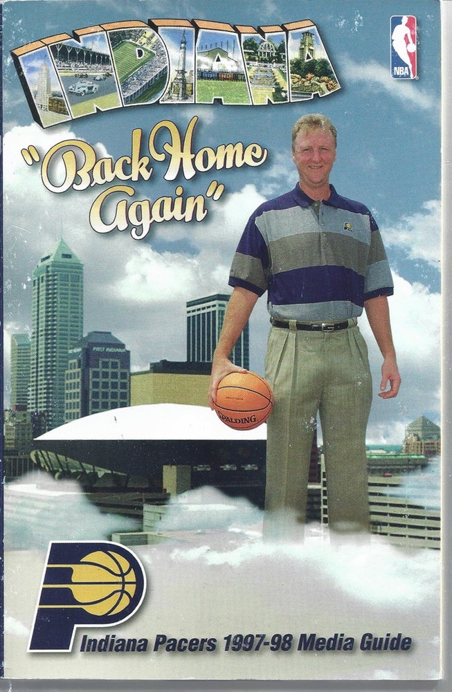Item #137358 1997-98 Indiana Pacers Media Guide. Indiana Pacers.