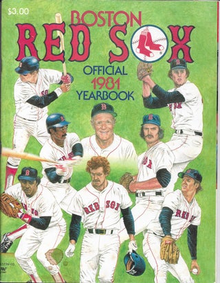 Item #192513 1981 Boston Red Sox Yearbook. Boston Red Sox
