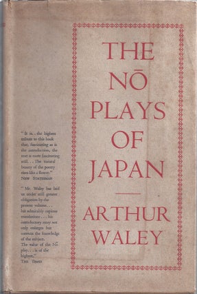 Item #192765 The No Plays Of Japan. Arthur Waley