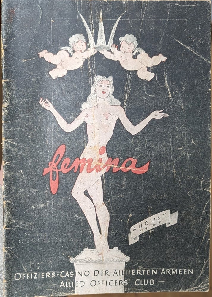 Item #196442 Femina Magazine Allied Officers' Club August 1945 Heft 1