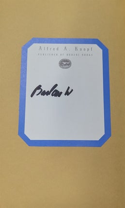 Audition A Memoir [signed Bookplate]