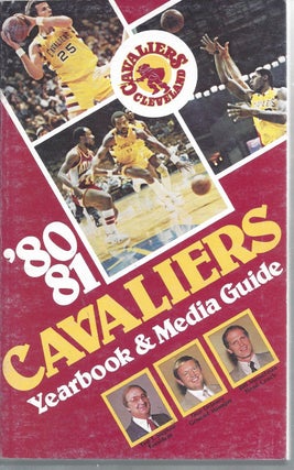 Item #285899 1980-81 Cleveland Cavaliers yearbook and Media Guide. Cleveland Cavaliers