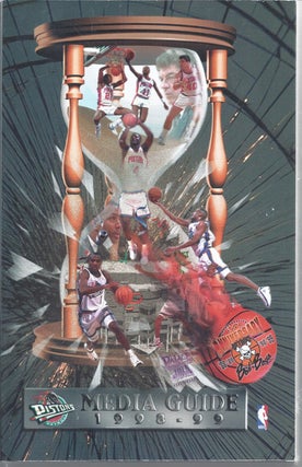 Item #288827 1998-99 Detroit Pistons Media Guide. Detroit Pistons