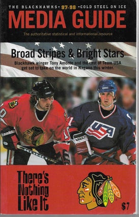 Item #289010 1997-98 Chicago Blackhawks Media Guide. Chicago Blackhawks