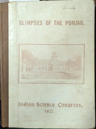Item #293713 Glimpses Of The Punjab A Souvenir Of The 14th Meeting Of The Indian Science Congress...