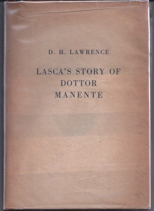 Item #344171 The Story Of Doctor Manente Being the Tenth and Last Story from the Suppers of A. F....