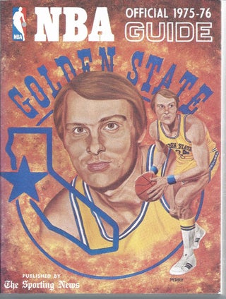 Item #344477 The Sporting News Official Nba Guide 1975-76. Nick Curran