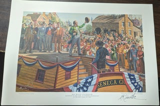 Item #350864 De Witt Clinton Governor Of New York, At Opening Celebration Of The Erie Canal In...