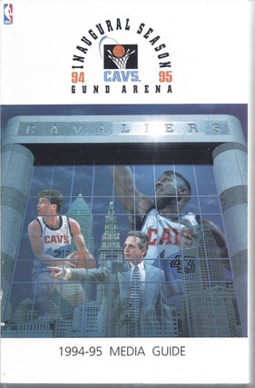 Item #353622 1994-95 Cleveland Cavaliers Media Guide. Cleveland Cavaliers