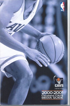 Item #353623 2000-01 Cleveland Cavaliers Media Guide. Cleveland Cavaliers