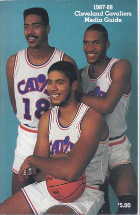 Item #353626 1987-88 Cleveland Cavaliers Media Guide. Cleveland Cavaliers