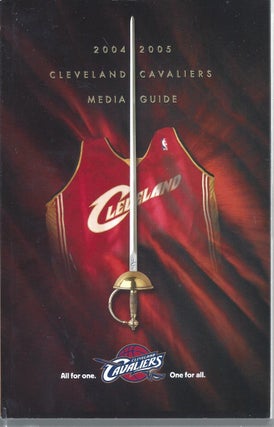 Item #353632 2004-05 Cleveland Cavaliers Media Guide. Cleveland Cavaliers