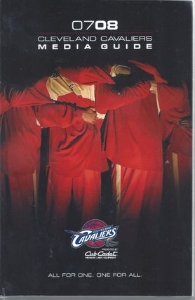 Item #353634 2007-08 Cleveland Cavaliers Media Guide. Cleveland Cavaliers