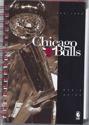 Item #353705 1998-99 Chicago Bulls Media Guide. Chicago Bulls