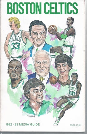 Item #353710 The Boston Celtics 1982-83 Media Guide. Boston Celtics