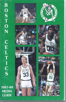 Item #353713 The Boston Celtics 1987-88 Media Guide. Boston Celtics