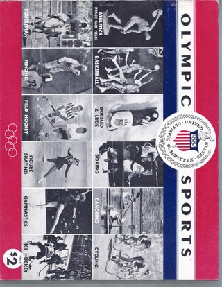 Item #353730 Olympic Sports A Handbook Of Recognized Olympic Sports. United States Olympic Committee