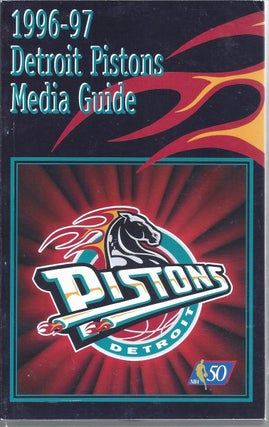 Item #353791 1996-97 Detroit Pistons Media Guide. Detroit Pistons