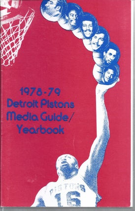 Item #353792 1978-79 Detroit Pistons Media Guide/yearbook. Detroit Pistons