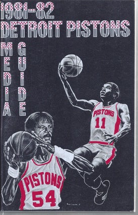 Item #353793 1981-82 Detroit Pistons Media Guide/yearbook. Detroit Pistons