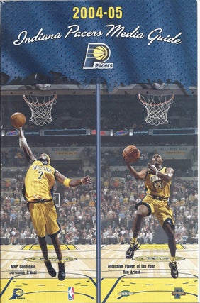 Item #353815 2004-05 Indiana Pacers Media Guide. Indiana Pacers