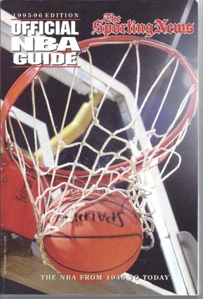 Item #353918 Official Nba Guide 1995-96 Edition. Craig Carter, Alex Sachare