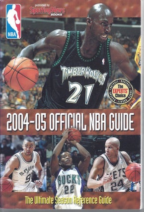 Item #353923 Official Nba Guide 2004-2005 Edition. Corrie Anderson, Rob Reheuser