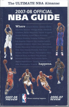 Item #353924 Official Nba Guide 2007-2008 Edition. Corrie Anderson, Rob Reheuser