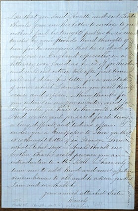 Emily Wells Handwritten Signed Letter